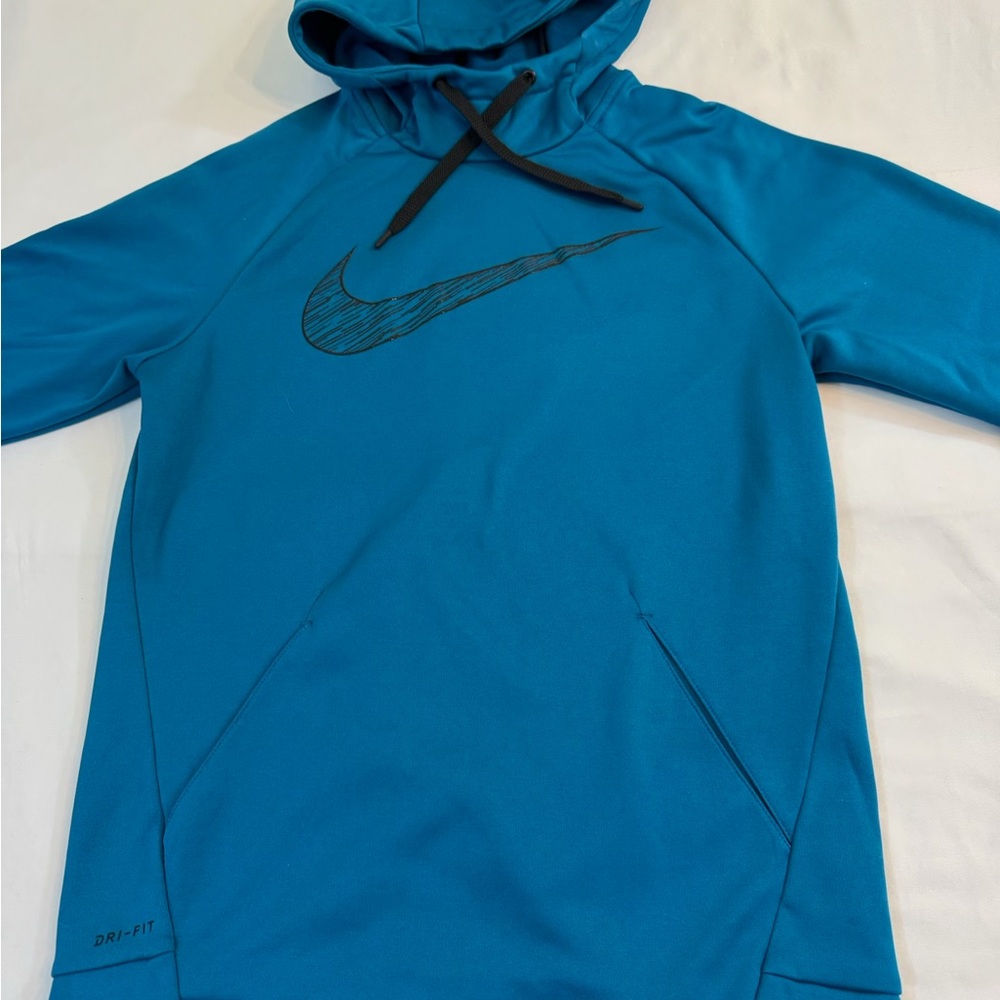 Men's Nike Teal Dri-FIT Hoodie Size Small - Picture 7 of 7